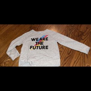 we are the future sweatshirt